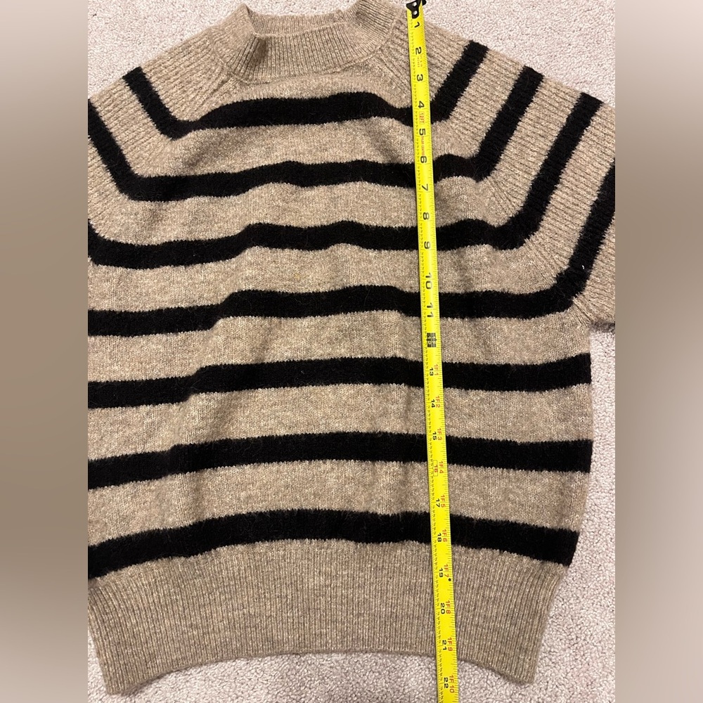 Mango Striped Long Sleeve Sweater - Picture 8 of 9